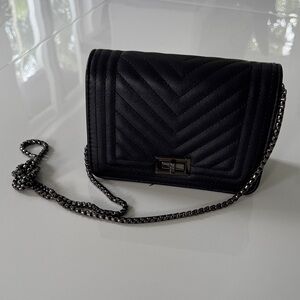 Black structured Purse